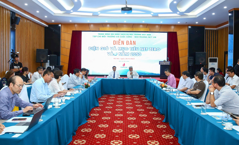 Diễn đàn “Điện gió và mục tiêu Net Zero vào năm 2050”