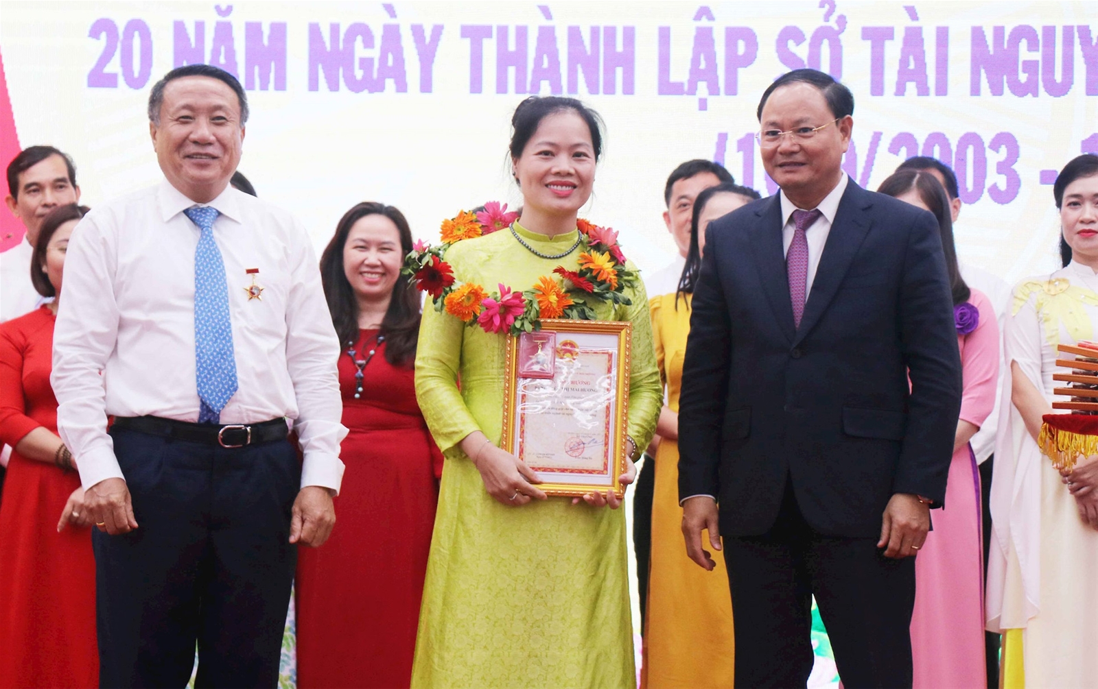 Thứ trưởng Lê Minh Ngân dự Lễ kỷ niệm 20 năm thành lập Sở TN&MT tỉnh Quảng Trị