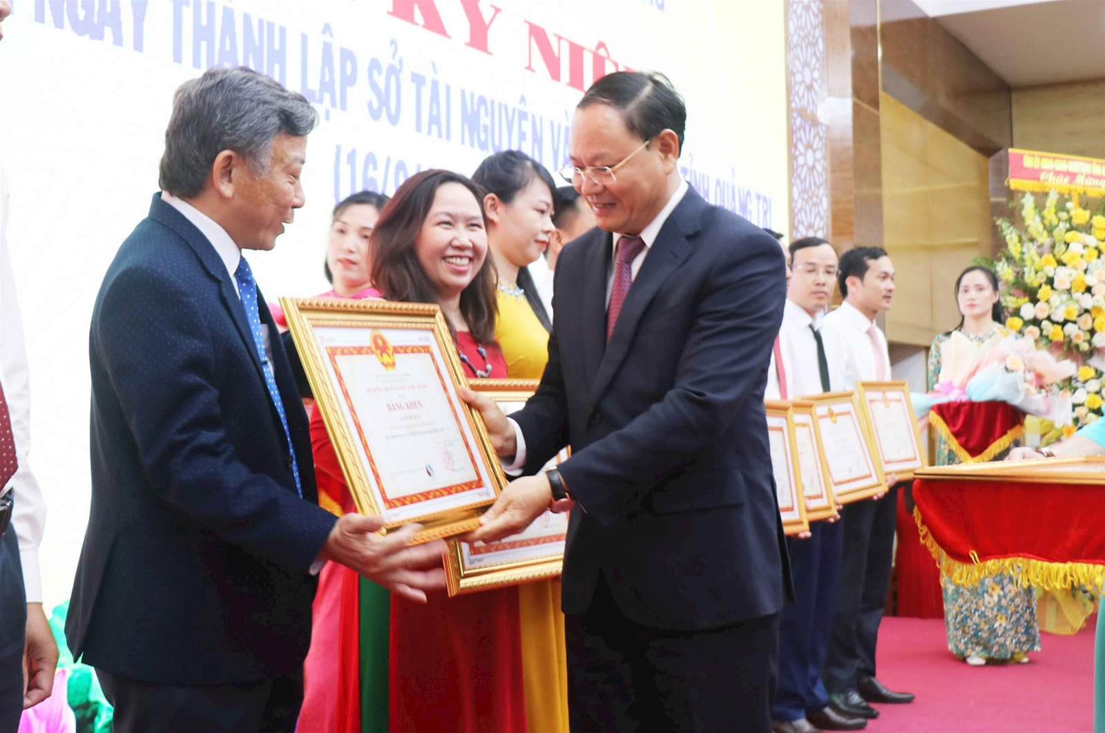 Thứ trưởng Lê Minh Ngân dự Lễ kỷ niệm 20 năm thành lập Sở TN&MT tỉnh Quảng Trị