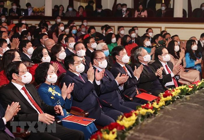 Toàn cảnh lễ trao giải Búa liềm Vàng lần thứ VI - năm 2021