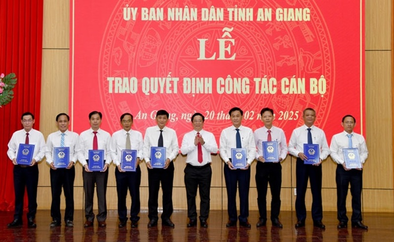 Ông Trần Minh Nhựt làm Giám đốc Sở Nông nghiệp và Môi trường An Giang