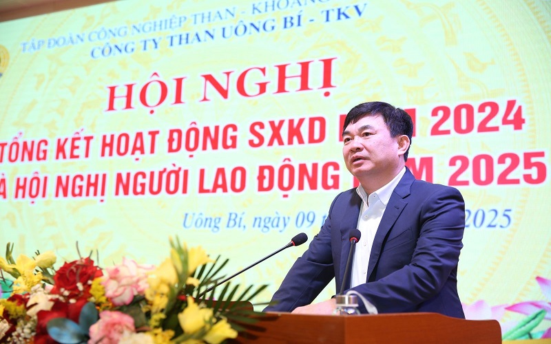 Công ty than Uông Bí - TKV: Sản xuất 2,077 triệu tấn than năm 2024