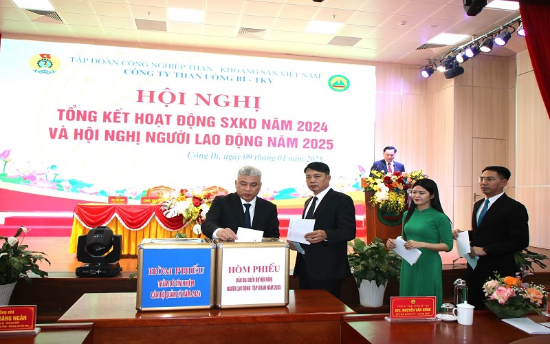 Công ty than Uông Bí - TKV: Sản xuất 2,077 triệu tấn than năm 2024