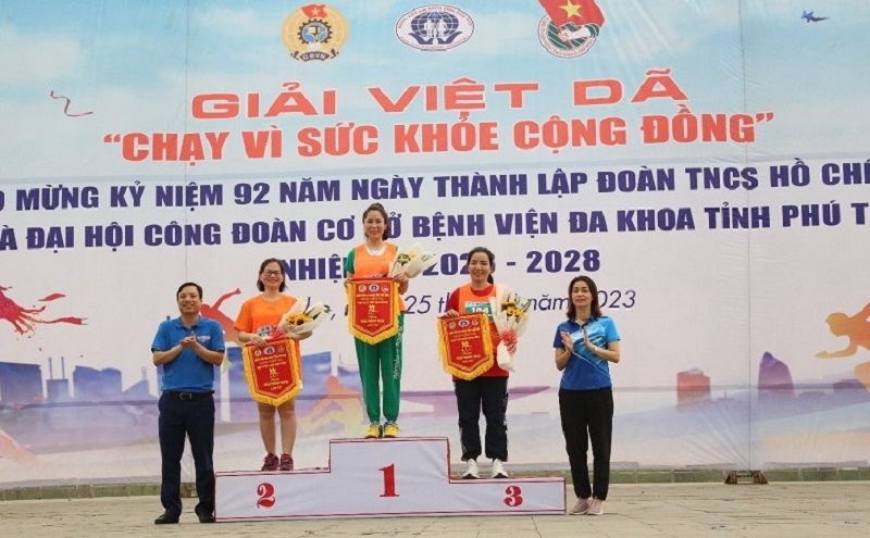 Bệnh viện ĐK tỉnh Phú Thọ tổ chức giải 