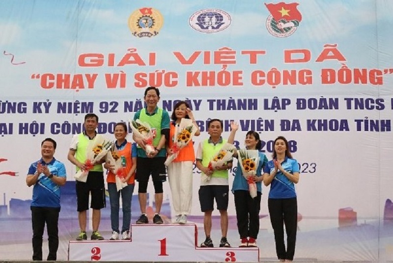 Bệnh viện ĐK tỉnh Phú Thọ tổ chức giải 