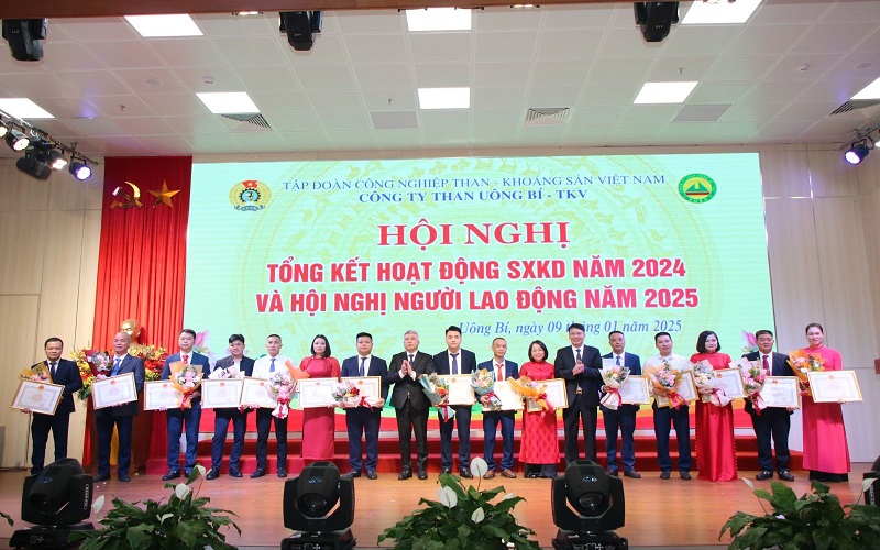 Công ty than Uông Bí - TKV: Sản xuất 2,077 triệu tấn than năm 2024