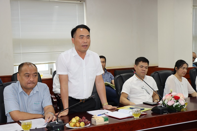 Thứ trưởng Bộ TN&MT Lê Minh Ngân thăm và làm việc với cơ quan truyền thông của Bộ TN&MT