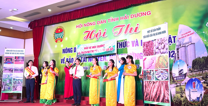 Hải Dương: Nông dân tìm hiểu kiến thức và pháp luật về bảo vệ môi trường năm 2023