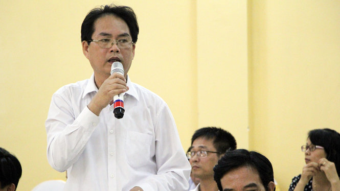 Ông Võ Văn Ngọc, Phó Giám đốc Sở Tài nguyên và Môi trường Nghệ An