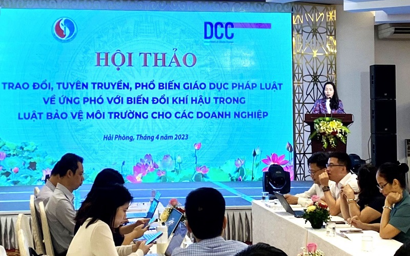 Tuyên truyền quy định về biến đổi khí hậu trong Luật Bảo vệ môi trường tới doanh nghiệp