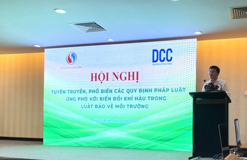 Phổ biến các quy định pháp luật về ứng phó biến đổi khí hậu trong Luật Bảo vệ môi trường