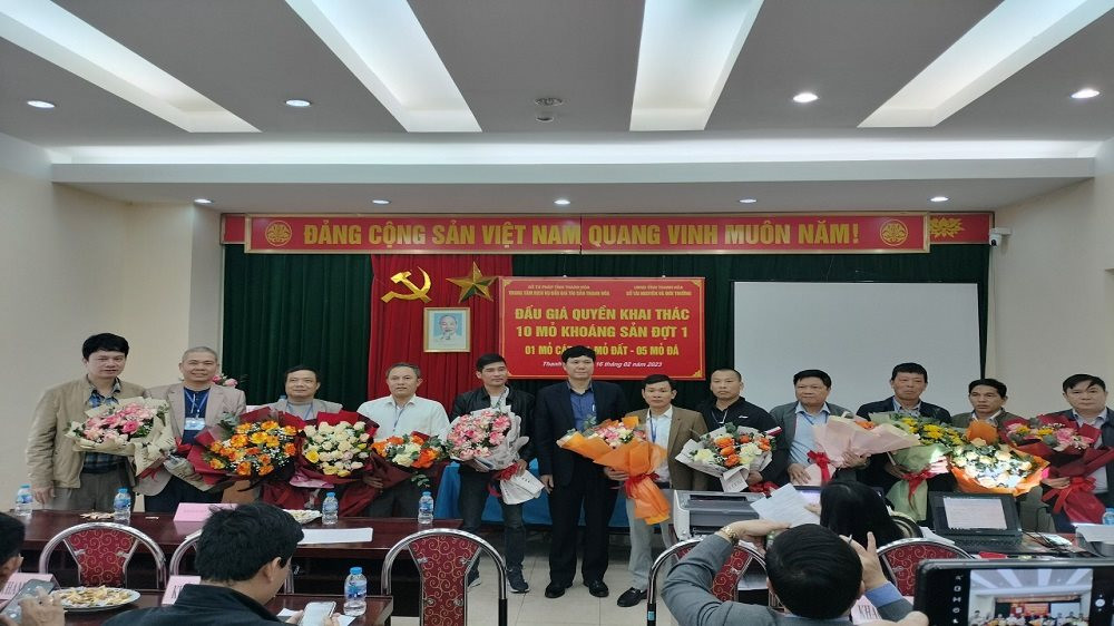 Thanh Hóa: Tổ chức đấu giá quyền khai thác 10 mỏ khoáng sản