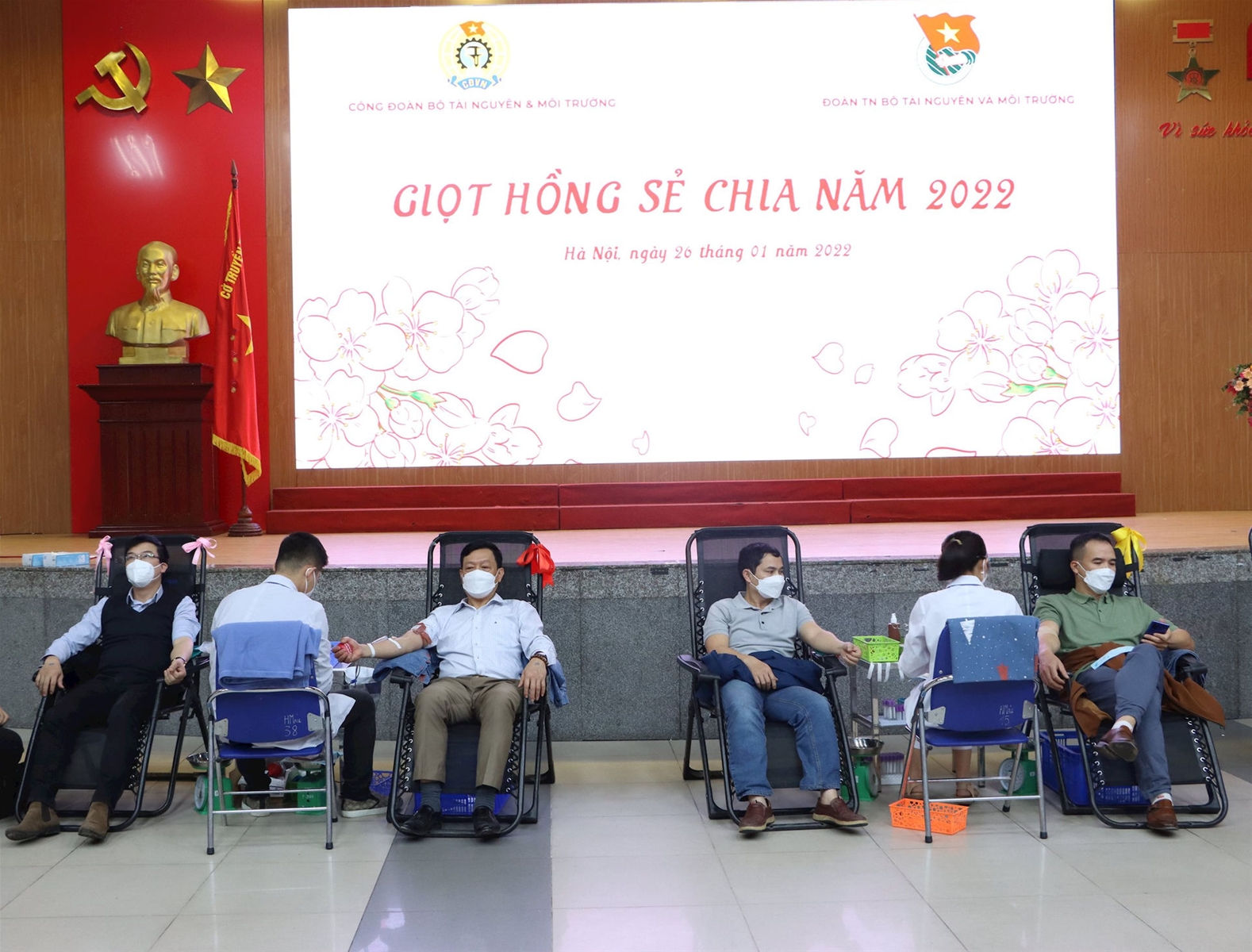 Bộ TN&MT hưởng ứng Ngày hội hiến máu nhân đạo