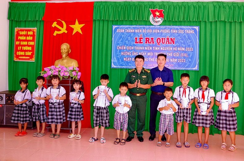 Sóc Trăng: Hơn 100 Đoàn viên thanh niên chung tay “Hãy làm sạch biển”
