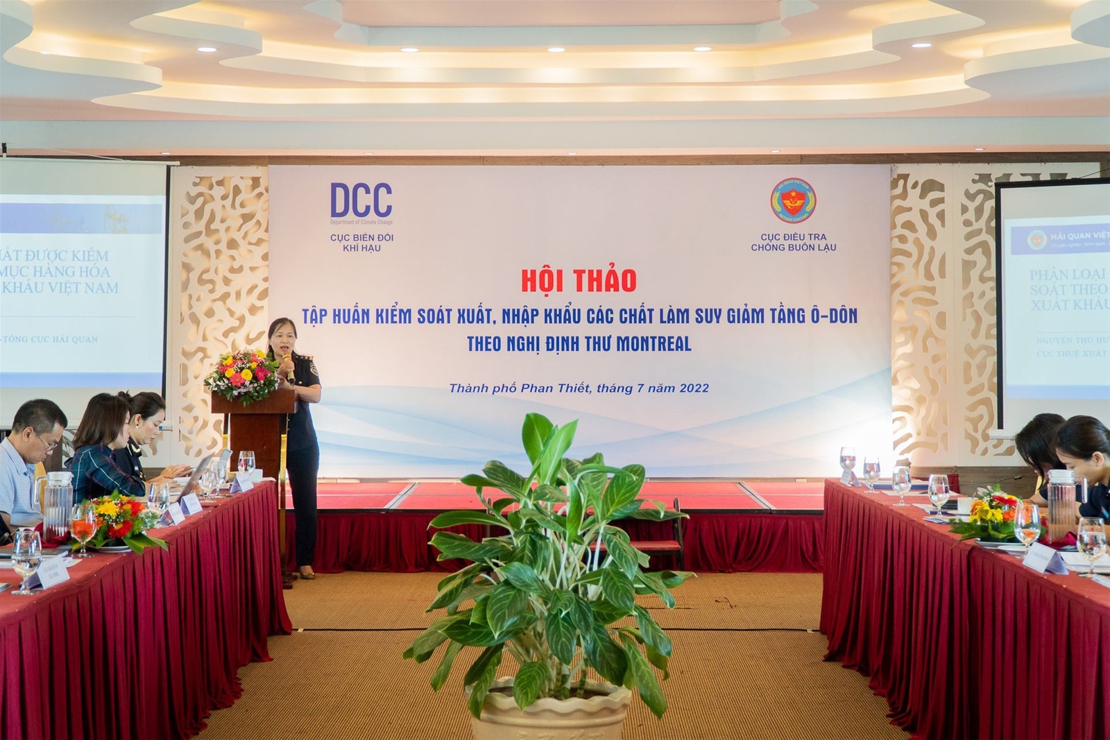 Tăng cường năng lực kiểm soát hải quan về xuất, nhập khẩu các chất làm suy giảm tầng ô-dôn