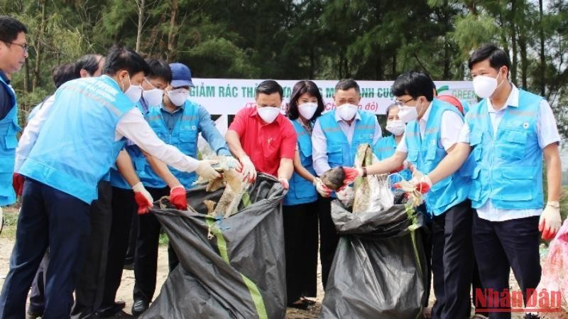 Mô hình thu gom, xử lý rác thải nhựa ở Thanh Hóa