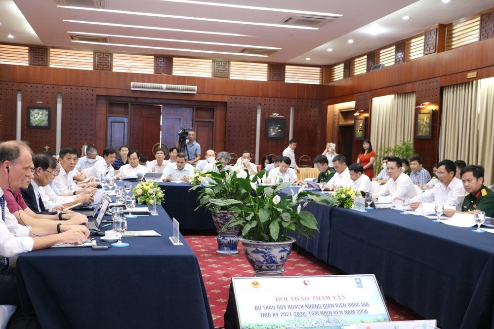 Tham vấn dự thảo Quy hoạch không gian biển quốc gia các tỉnh có biển từ Hà Tĩnh đến Quảng Ngãi