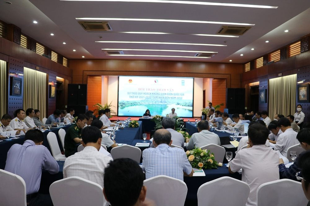 Thứ trưởng Lê Minh Ngân: Dự thảo quy hoạch không gian biển quốc gia phải tạo được sự đồng thuận cao trong toàn xã hội