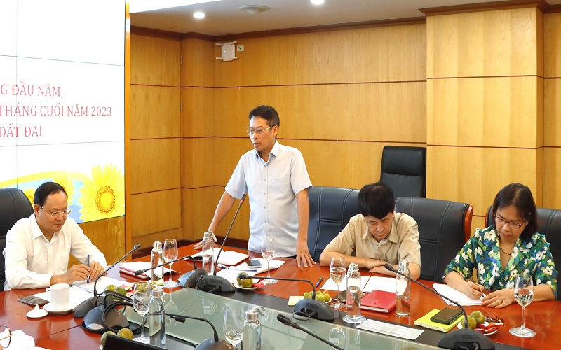 Lĩnh vực đất đai: Sơ kết 6 tháng đầu năm và triển khai nhiệm vụ 6 tháng cuối năm 2023