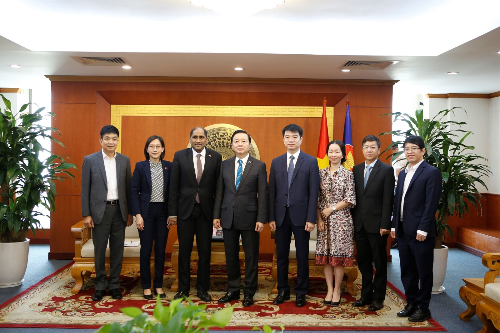 Việt Nam - Singapore: Nâng tầm chất lượng hợp tác lĩnh vực tài nguyên môi trường và phát triển bền vững