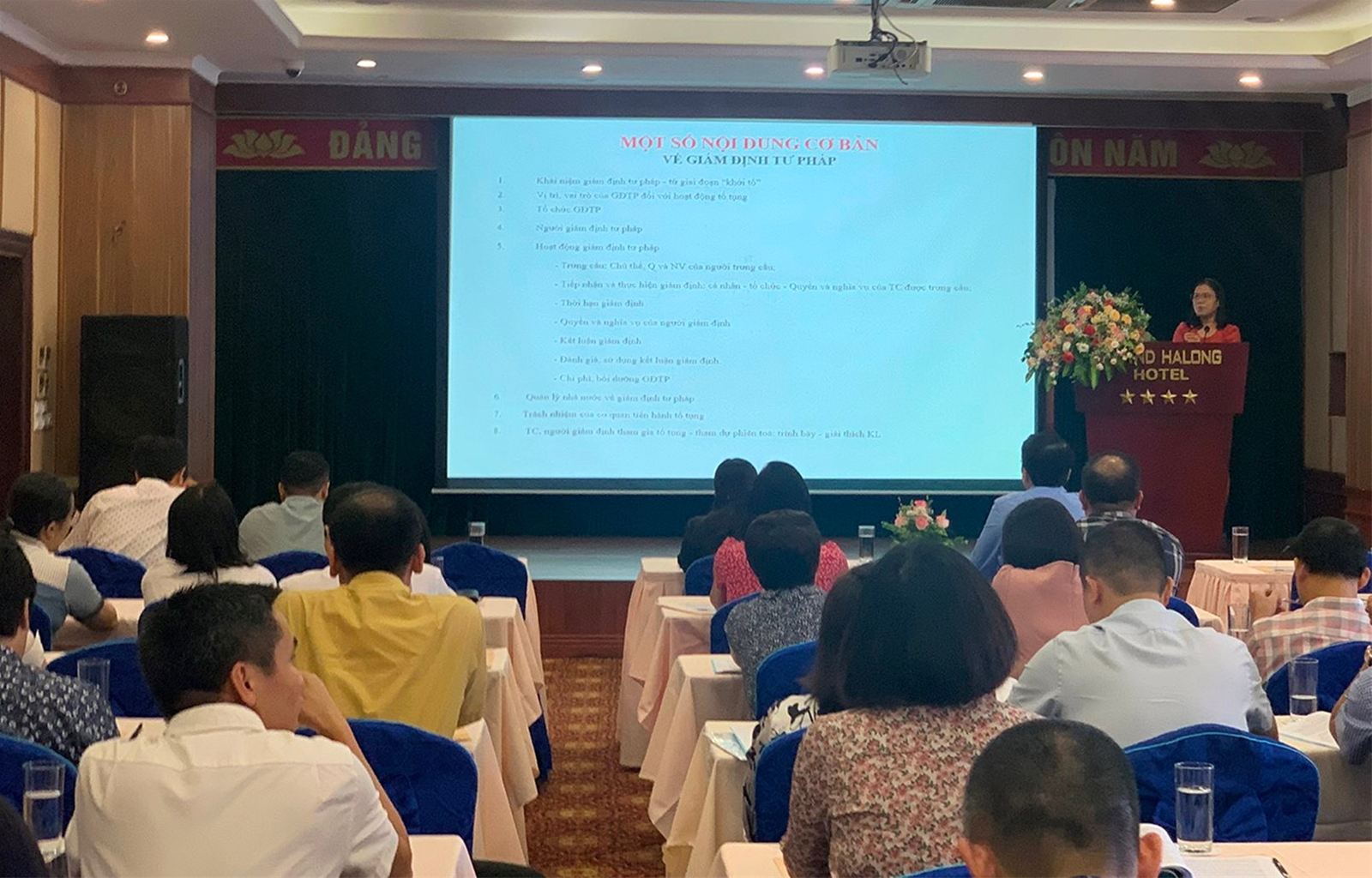 Hội nghị tập huấn về Giám định tư pháp trong lĩnh vực tài nguyên và môi trường