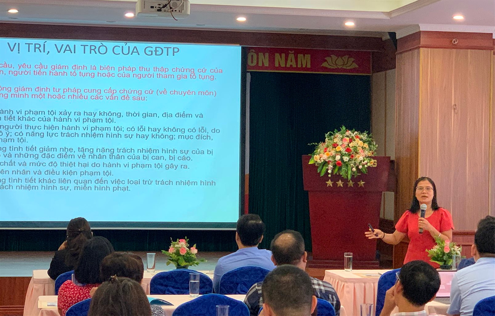 Hội nghị tập huấn về Giám định tư pháp trong lĩnh vực tài nguyên và môi trường