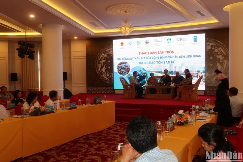 Khởi động dự án bảo tồn rạn san hô và phát triển bền vững khu vực biển Hòn Mun, vịnh Nha Trang