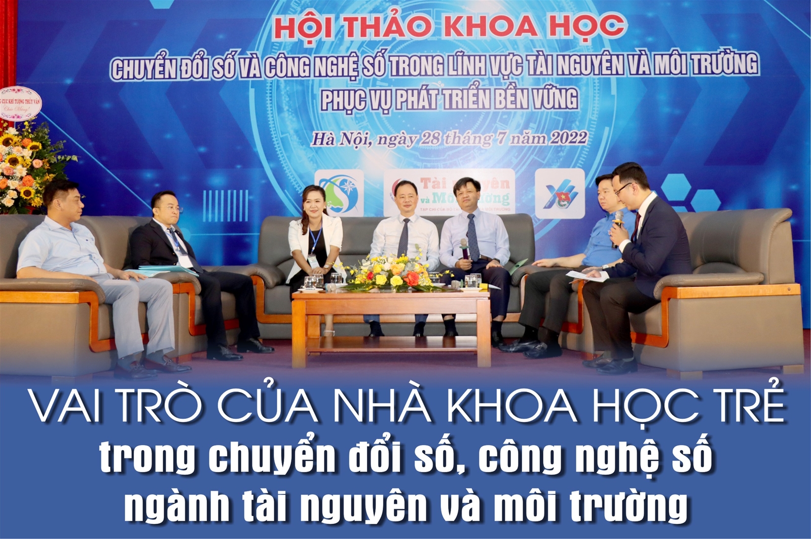 Vai trò của các Nhà khoa học trẻ trong chuyển đổi số và công nghệ số lĩnh vực tài nguyên và môi trường phục vụ phát triển bền vững