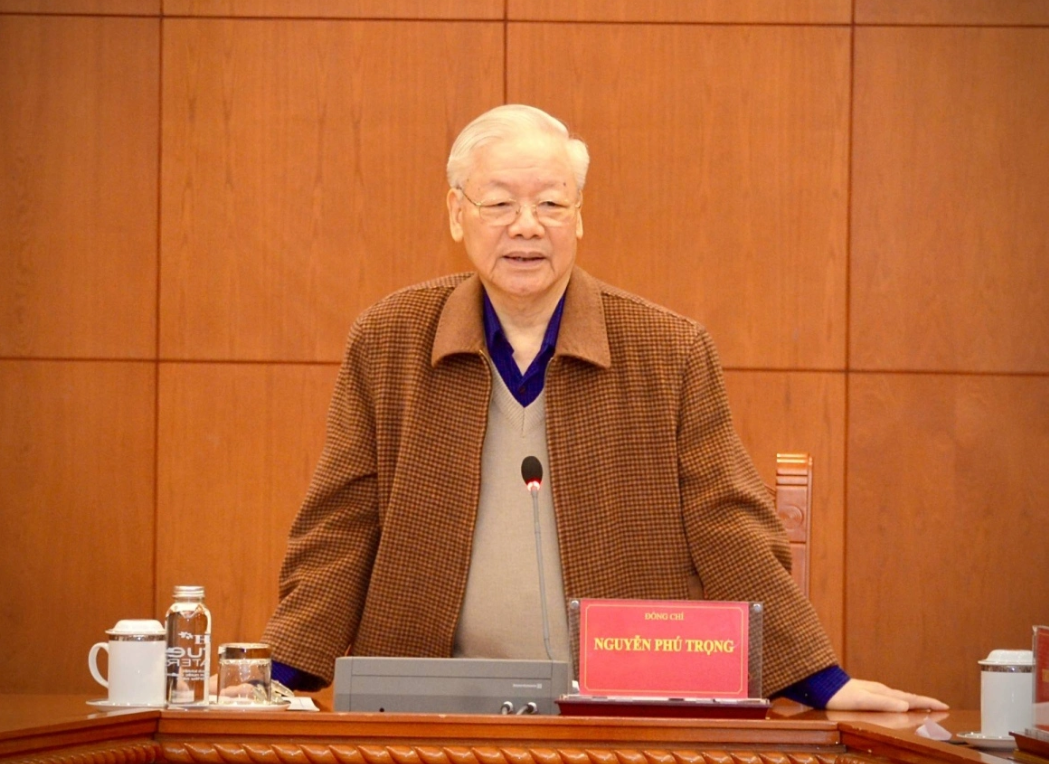 Tổng Bí thư Nguyễn Phú Trọng chủ trì cuộc họp Thường trực BCĐ Trung ương về phòng, chống tham nhũng, tiêu cực