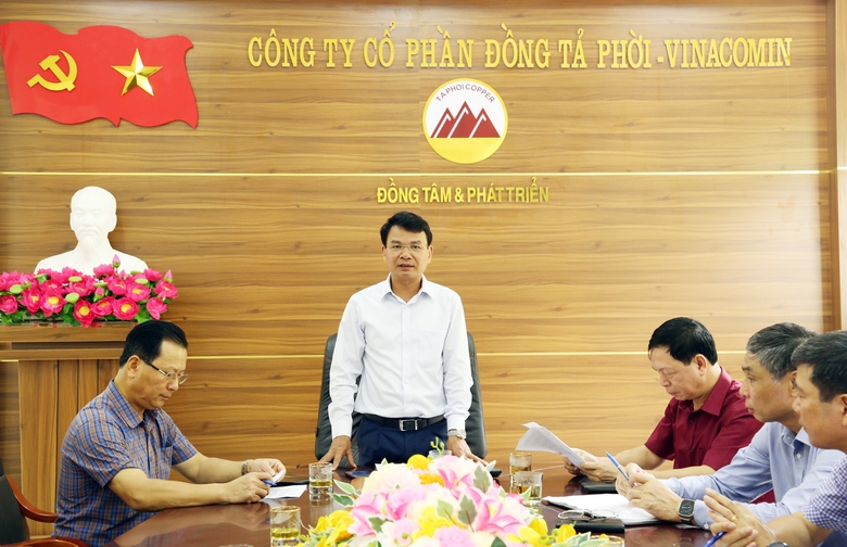 Bí Thư Tỉnh ủy tỉnh Lào Cai kiểm tra công tác khắc phục sự cố hồ đập tại xã Tả Phời