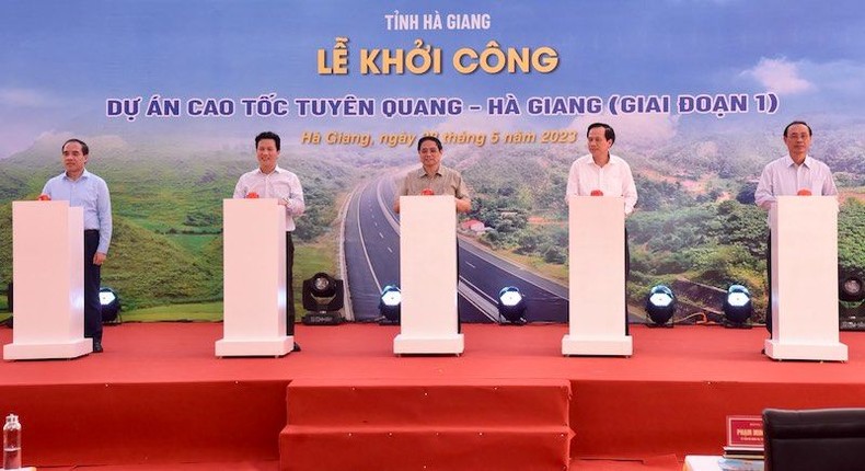 Khởi công xây dựng Dự án cao tốc Tuyên Quang-Hà Giang giai đoạn 1
