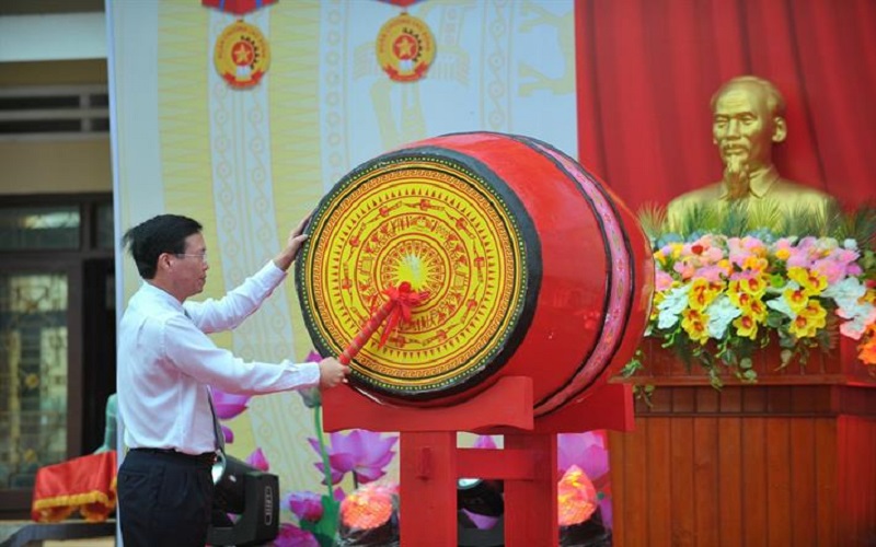 Kêu gọi xây dựng nhiều mái trường xanh- sạch-đẹp