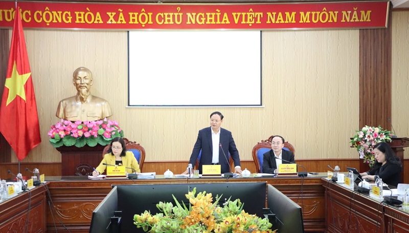 Bộ TN&MT làm việc với UBND tỉnh Bắc Kạn về công tác quản lý đất đai và tài nguyên nước