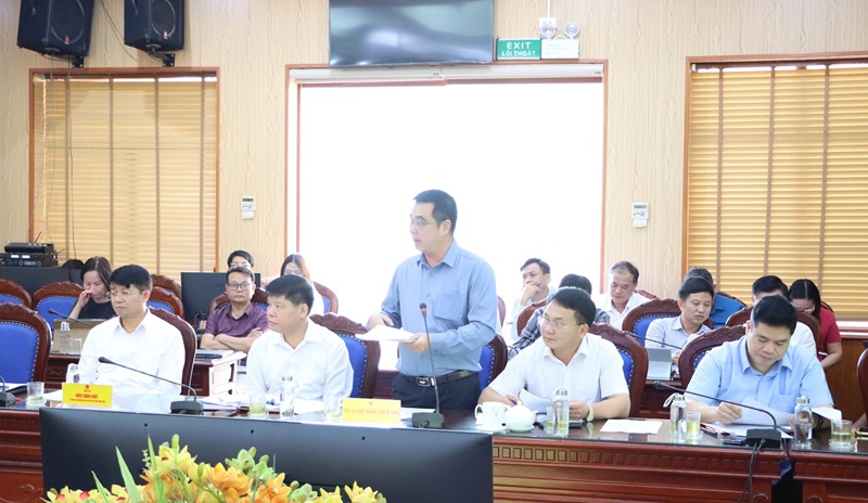 Bộ TN&MT làm việc với UBND tỉnh Bắc Kạn về công tác quản lý đất đai và tài nguyên nước