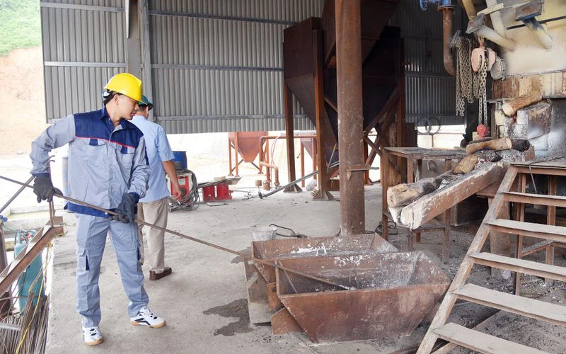 Thiếu nguyên liệu chế biến khoáng sản ở Bắc Kạn