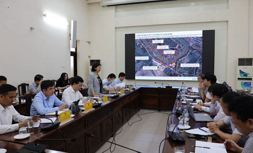 Bắc Ninh: Lên phương án di dời hộ dân khu vực sạt lở đê hữu sông Cầu
