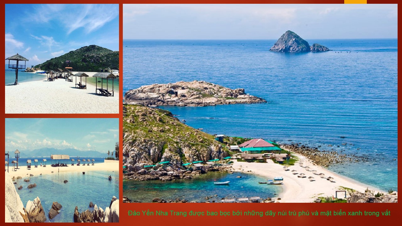 Đảo Yến Nha Trang sở hữu bãi biển đôi độc đáo, là nơi khai thác trữ lượng yến sào lớn nhất Việt Nam