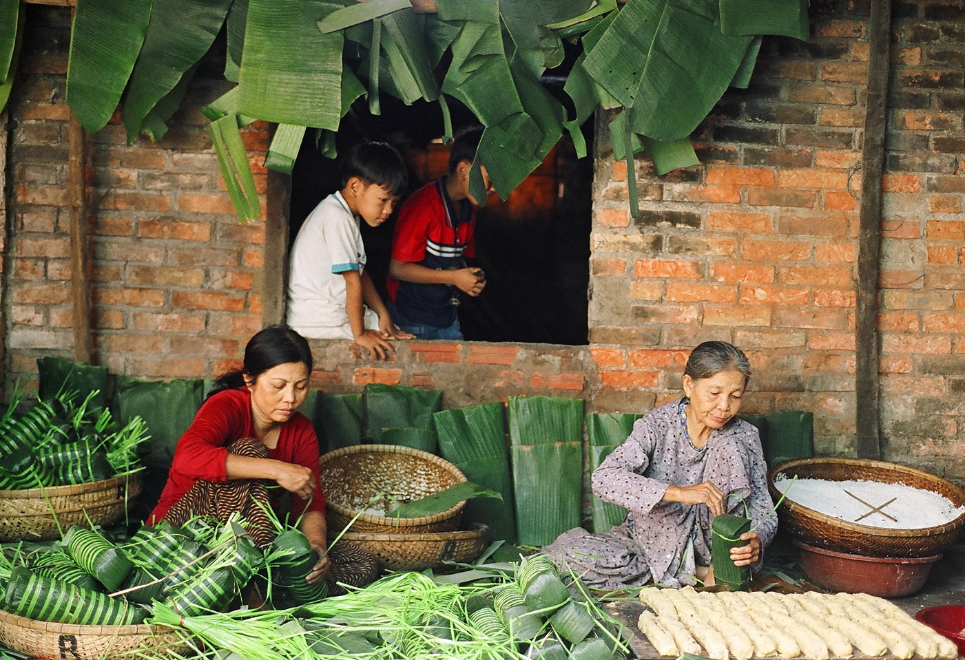 Tết Xuân đằm thắm vị quê