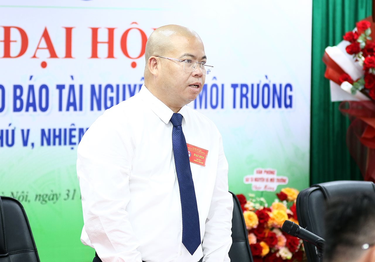 Tổ chức thành công Đại hội Chi hội Nhà báo Báo Tài nguyên và Môi trường nhiệm kỳ 2024 - 2026
