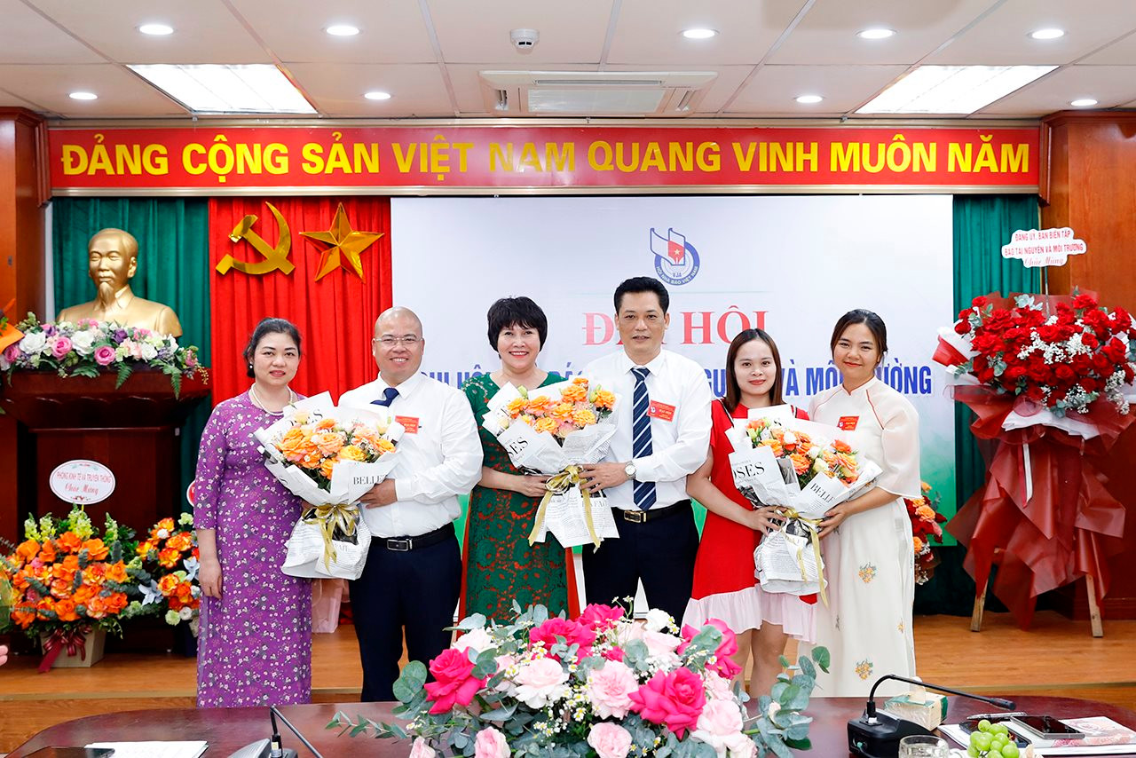 Tổ chức thành công Đại hội Chi hội Nhà báo Báo Tài nguyên và Môi trường nhiệm kỳ 2024 - 2026