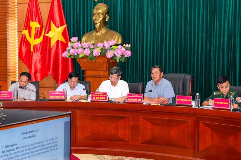 Các địa phương tập trung cao cho công tác ứng phó với bão số 3