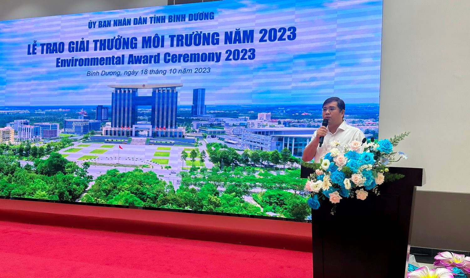 Trao Giải thưởng Môi trường tỉnh Bình Dương năm 2023