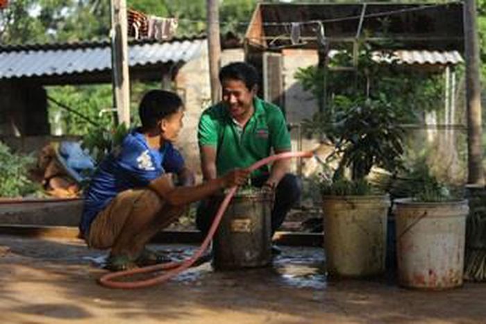 Nước sạch khơi nguồn mang niềm vui đến người dân miền Trung