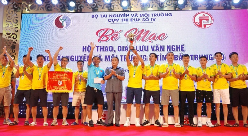 Bế mạc Hội thao ngành Tài nguyên và Môi trường 6 tỉnh Bắc Trung Bộ