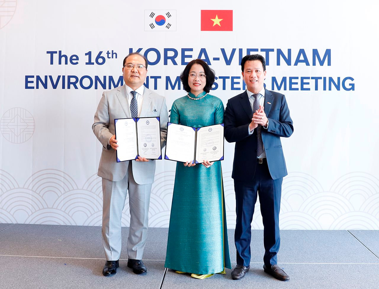 Việt Nam - Hàn Quốc: Triển khai thực hiện hợp tác toàn diện trong lĩnh vực môi trường
