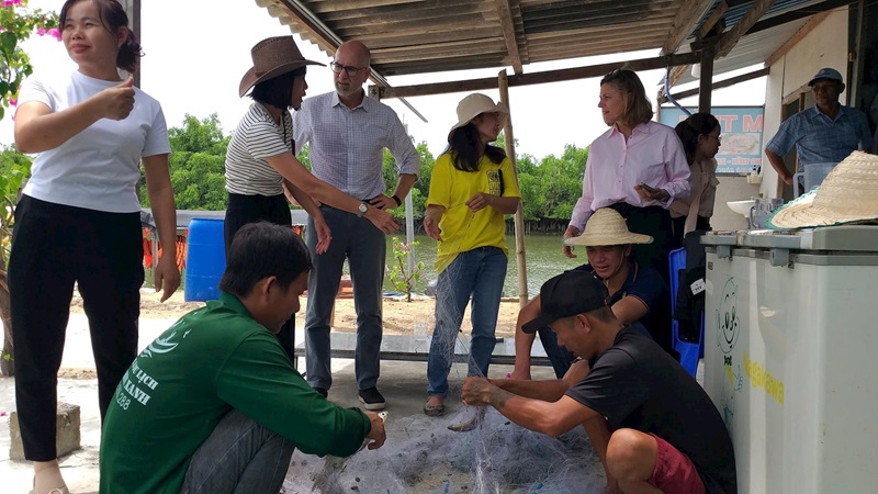Đại sứ quán Canada cùng UNDP: Hỗ trợ cộng đồng ven biển Bình Định thích ứng biến đổi khí hậu