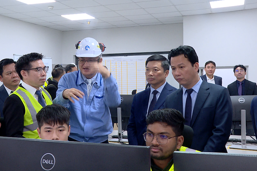 Khánh thành nhà máy xử lý chất thải rắn công nghệ cao phát năng lượng tại Bắc Ninh