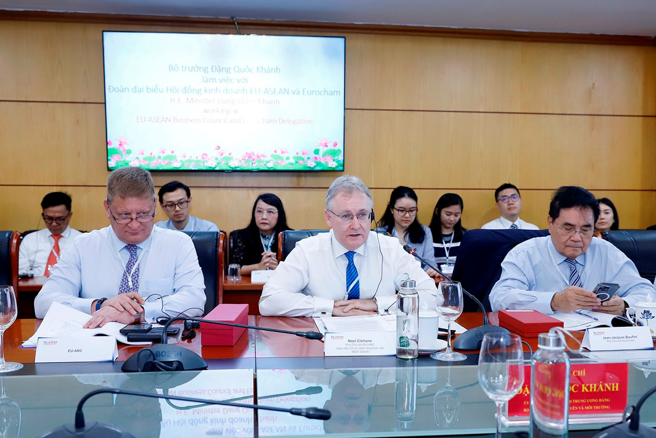 Bộ Tài nguyên và Môi trường và EU-ASEAN luôn đồng hành trong phát triển kinh tế xanh
