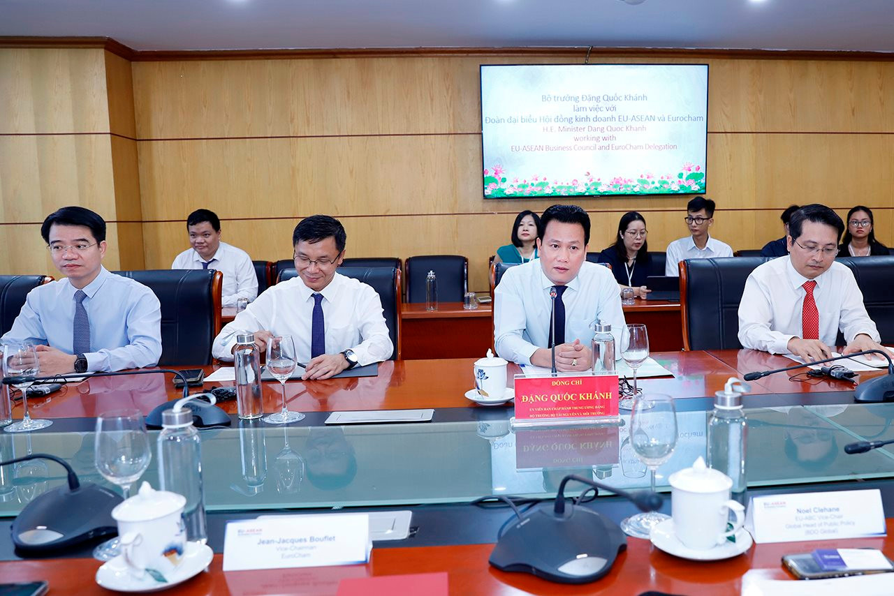 Bộ Tài nguyên và Môi trường và EU-ASEAN luôn đồng hành trong phát triển kinh tế xanh
