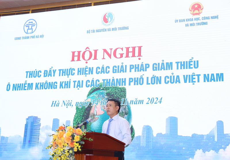 Hội nghị ‘Thúc đẩy giải pháp giảm thiểu ô nhiễm không khí tại các đô thị lớn ở Việt Nam